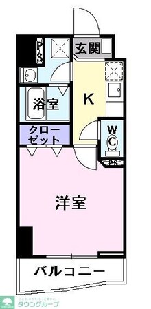 アゲート 白壁の物件間取画像